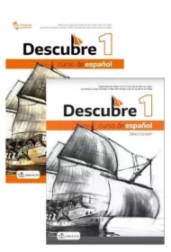 Pakiet Descubre 1. Curso de español: Podręcznik + nagrania online, Zeszyt ćwiczeń do języka hiszpańskiego
