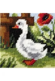 Zestaw do haftu Moje pierwsze wyszywanie Gąska