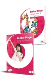 Global Stage 5. Literacy Book z wersją cyfrową + Language Book z wersją cyfrową + kod do NAVIO