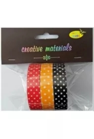 Taśmy materiałowe kropki