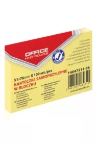 Notes samoprzylepny Office Products 51X76  (14047511-06)