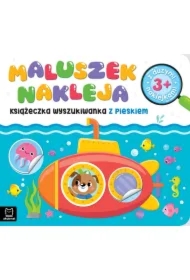 Maluszek nakleja. Książeczka wyszukiwanka