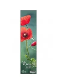 Kalendarz 2026 ścienny kwiaty