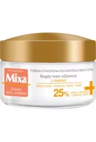 Bogaty krem odżywczy z olejkiem do skóry wrażliwej i suchej