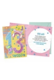 Karnet Urodziny 13
