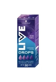 Live Drops zmywalna farba do włosów Orchid Purple