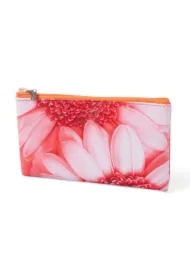 Piórnik saszetka print Kwiaty 21x8cm