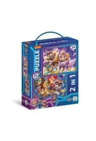 Puzzle 2w1 (24+36 el.) Psi Patrol. Dbamy o bezpieczeństwo