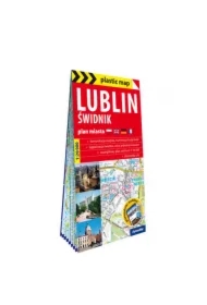 Plastic map Lublin, Świdnik - plan miasta 1:20 000