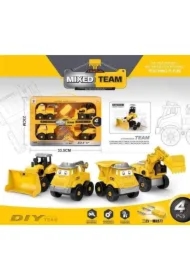 Zestaw 4 aut do rozkręcania