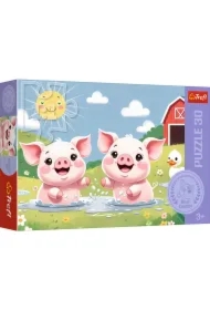 Puzzle 30 el. Wesołe życie na wsi