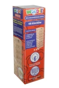 Drewniana gra zręcznościowa wieża Woodie