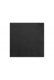 Serwetki trójwarstwowe czarne