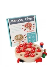 Gra Grzybki drewniane memory