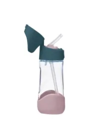 Butelka tritanowa ze słomką Indigo Rose