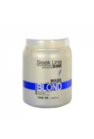 Sleek Line Blond Mask maska z jedwabiem do włosów blond zapewniająca platynowy odcień