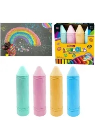 Kreda gruba kolorowa 4 szt