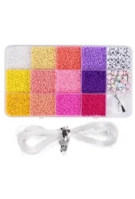 Zestaw koralików do robienia biżuterii