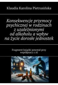 Konsekwencje przemocy psychicznej w rodzinach z uzależnionymi od alkoholu a wpływ na życie dorosłe jednostek