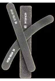 Pilnik do paznokci prosty czarny 180/240