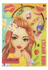 Książka z naklejkami foliowymi A5 8 arkuszy pomar.