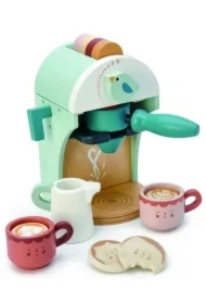 Ekspres do kawy drewniany na kapsułki