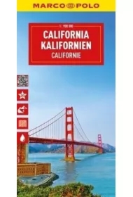 Mapa drogowa Kalifornia 1:900 000