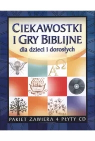 Ciekawostki i gry biblijne dla dzieci.. (4 CD)