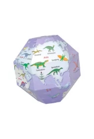 Globus kartonowy "Dinozaurs"
