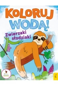 Koloruj wodą. Zwierzaki słodziaki