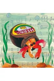 Karnet kwadrat z kopertą Hermite Crab