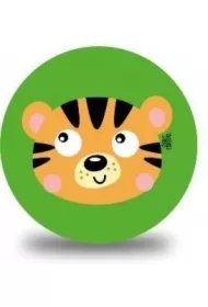 Piłka PVC Sportox Kids 230mm - Tygrysek