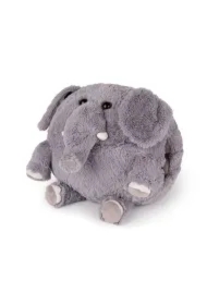 Poduszka słoń i pluszowy ogrzewacz do dłoni