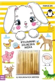 Rysowanki zajączka Kicka