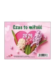 Kalendarz 2026 biurkowy Czas to miłość