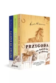 Pakiet Przygoda na końskim grzbiecie: Koń na receptę, Grzywą malowane, Galopem do gwiazd