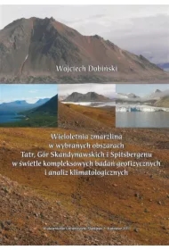 Wieloletnia zmarzlina w wybranych obszarach Tatr