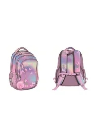 Plecak 3-komorowy Pink Butterflies
