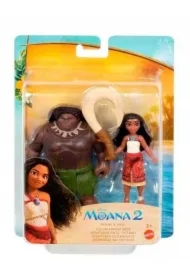 Disney Princess. Vaiana 2 Zestaw małych lalek Vaiana i Maui