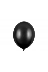 Balony Strong Metallic Black 30cm 10 szt