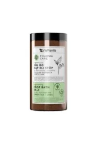 Regenerująca sól do kąpieli stóp do skóry suchej i szorstkiej Zielona herbata + Mocznik