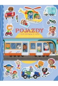 Książeczka z naklejkami. Pojazdy i inne maszyny...