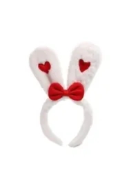 Opaska ozdobna Królik z kokardką