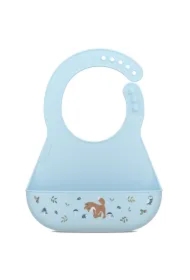 Śliniak silikonowy z kieszonką Mio Forest Friends 108034565408