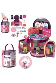 Toaletka zestaw piękności w kuferku