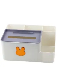 Organizer na biurko z pudełkiem na chusteczki