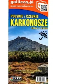 Mapa - Polskie i Czeskie Karkonosze 1:25 000