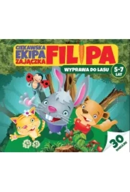 Ciekawska ekipa zajączka Filipa 5-7 lat