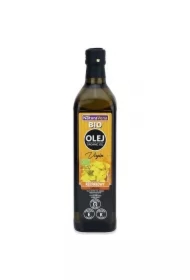 Olej rzepakowy tłoczony na zimno nierafinowany