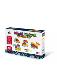  Klocki małych geniuszy Soft miękkie 62el